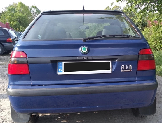 Skoda Felicia cena 2500 przebieg: 82457, rok produkcji 1998 z Kielce małe 137